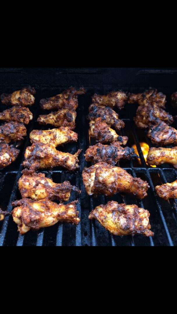BBQ Chicken wings catering